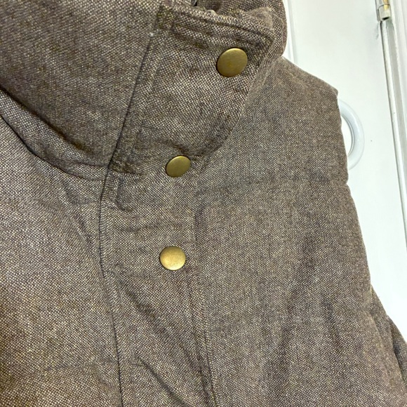 Old Navy Brown Quilted Puffer Vest Size Large - Picture 3 of 6